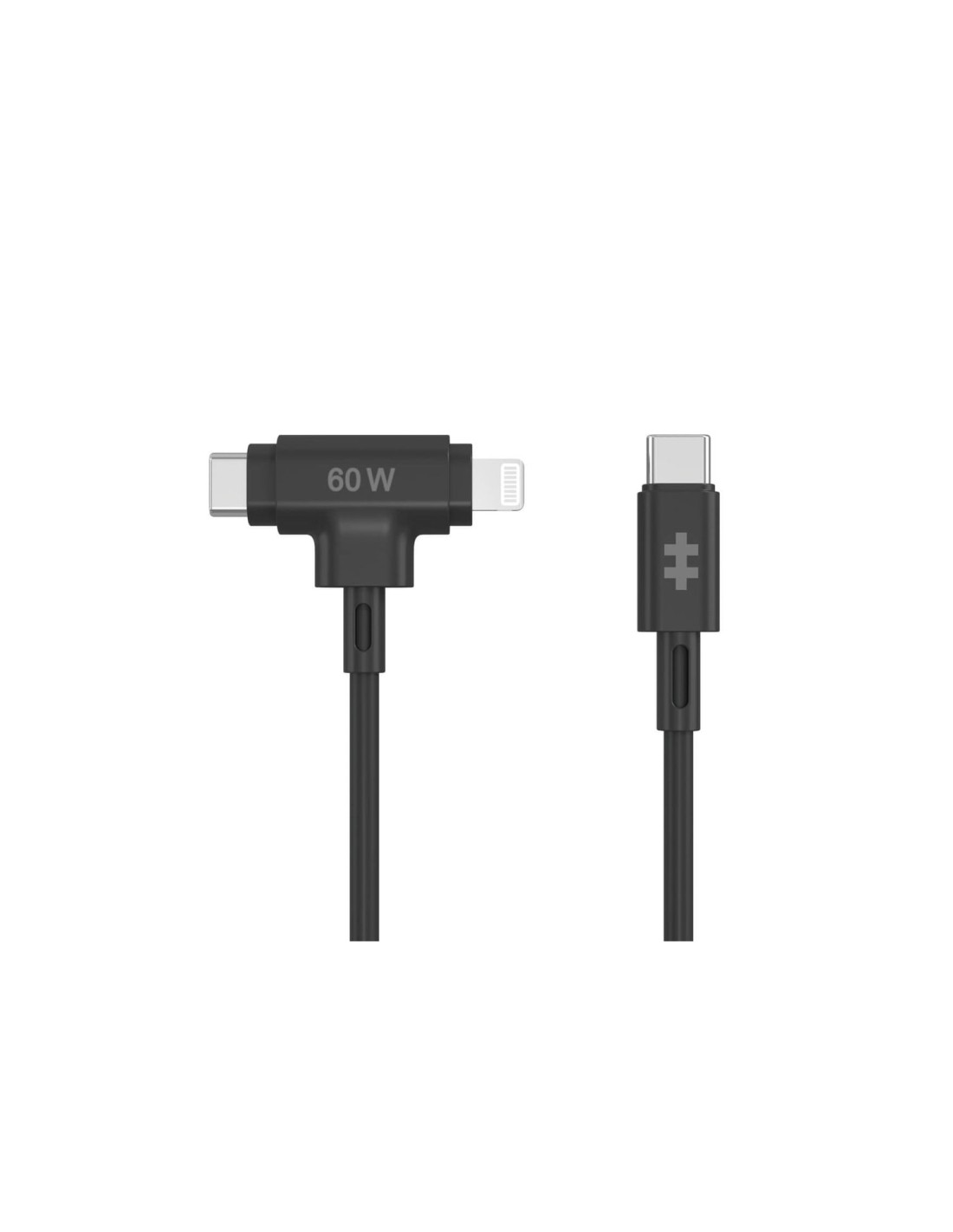 HYPER HyperJuice cable USB USB 2.0 1,5 m USB C USB C/Lightning Negro