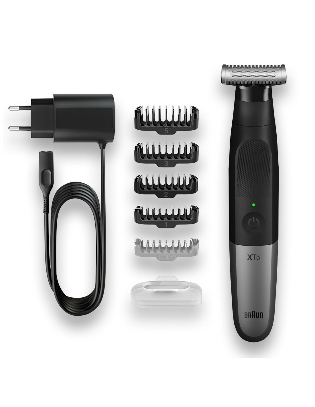 Braun XT5100 Máquina de afeitar de láminas Recortadora Negro
