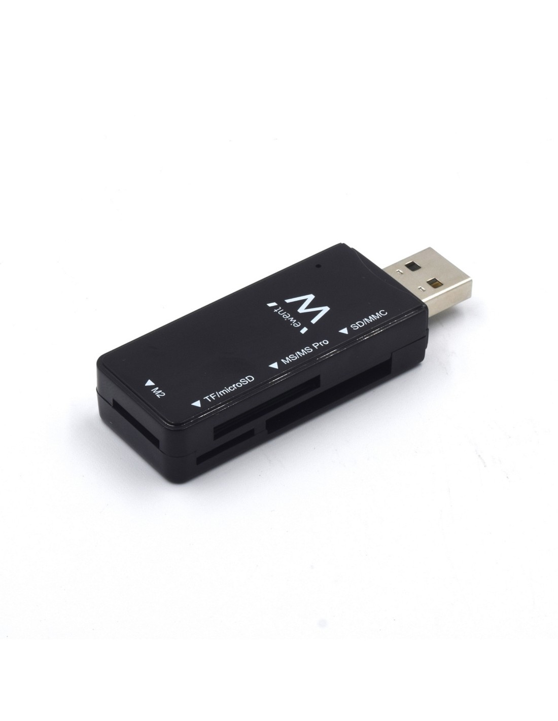 Ewent EW1049 lector de tarjeta USB 2.0 Negro