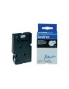 BROTHER Cinta TC laminada 9mm Negro sobre Blanco