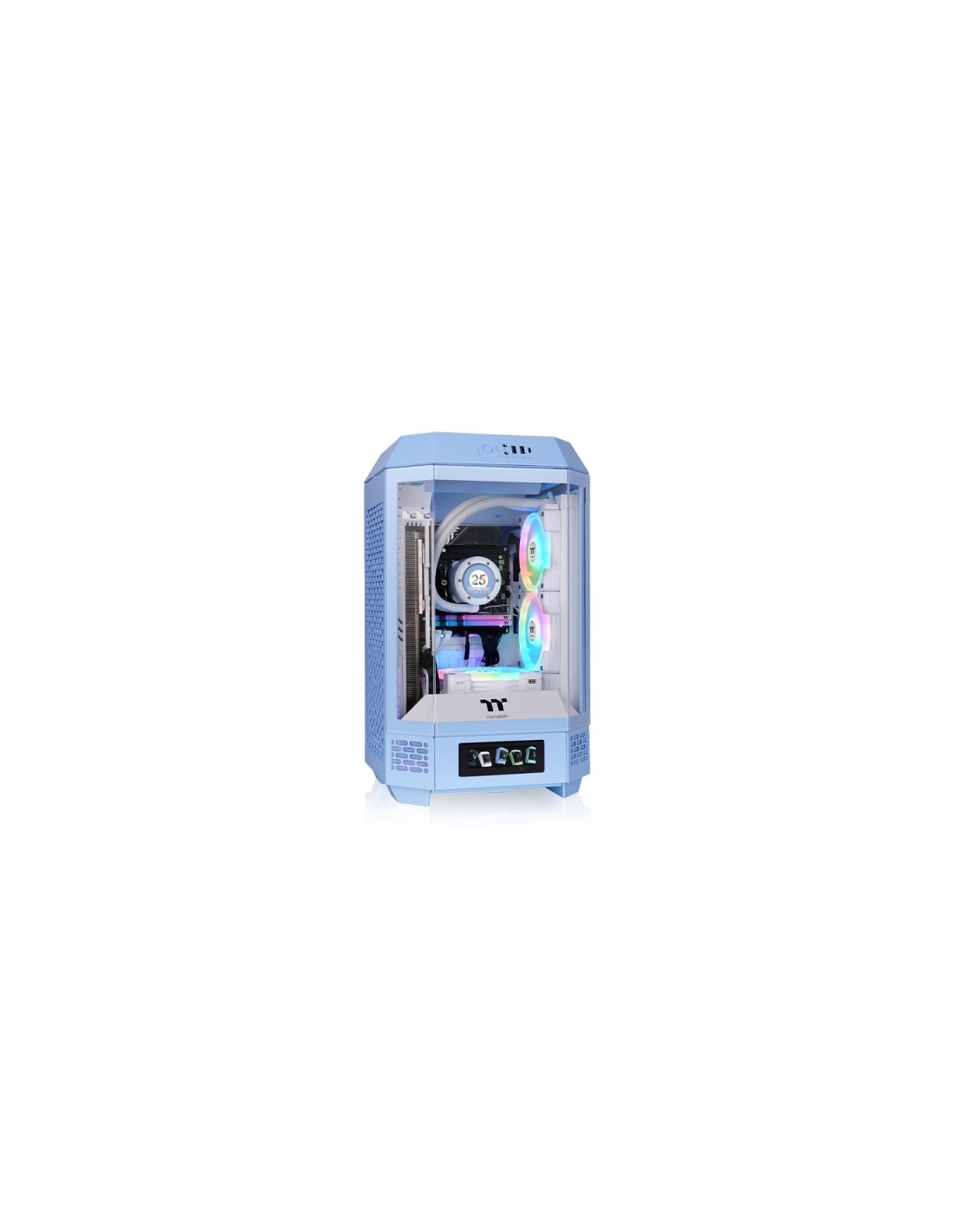 Thermaltake The Tower 250 Hydrangea Blue Mini Tower Azul
