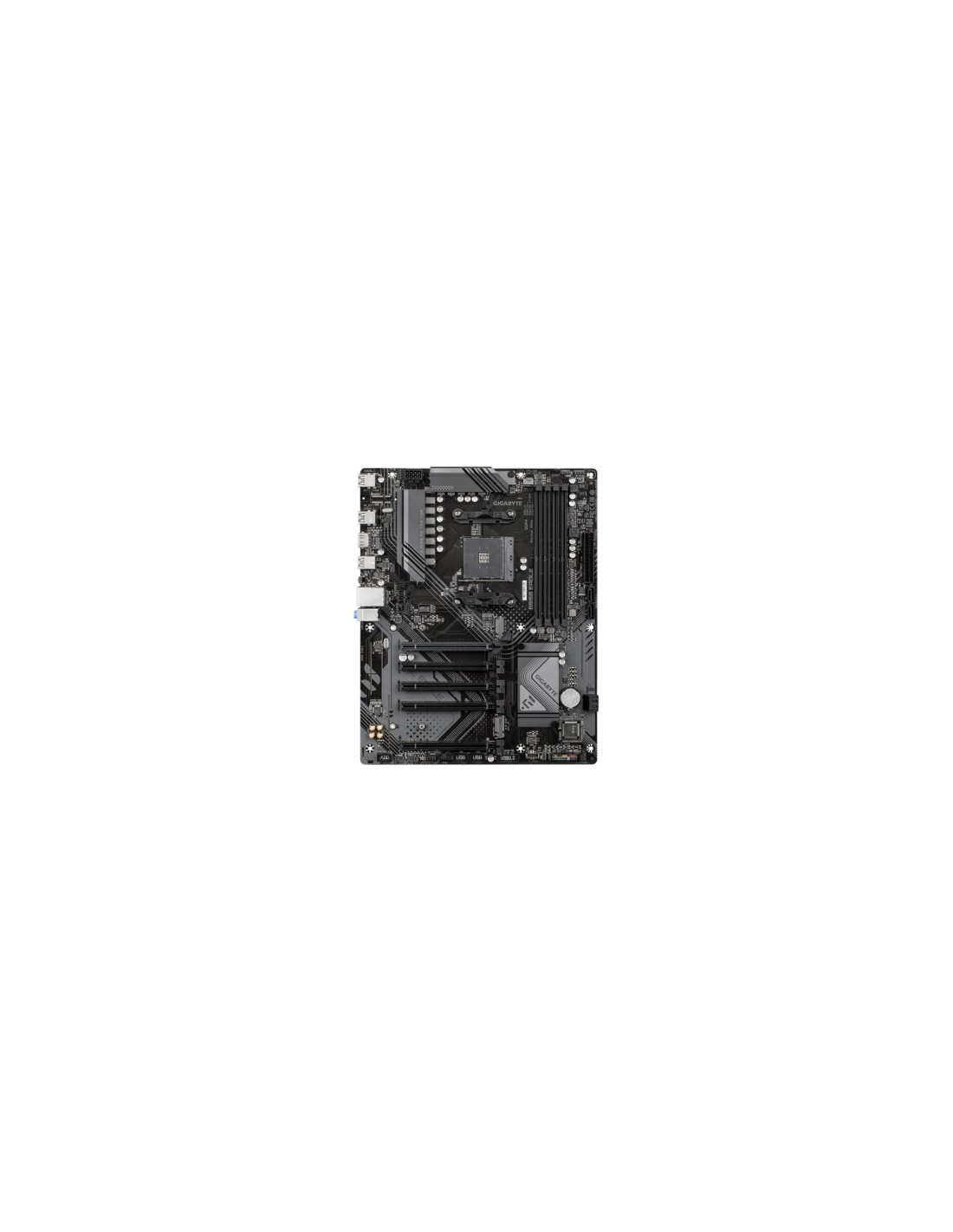 GIGABYTE B550 EAGLE Placa base - Procesadores AMD Ryzen serie 5000 G, VRM de 10+3+1 fases, hasta 3200 MHz DDR4, 1xPCIe 4.0 + 1xP