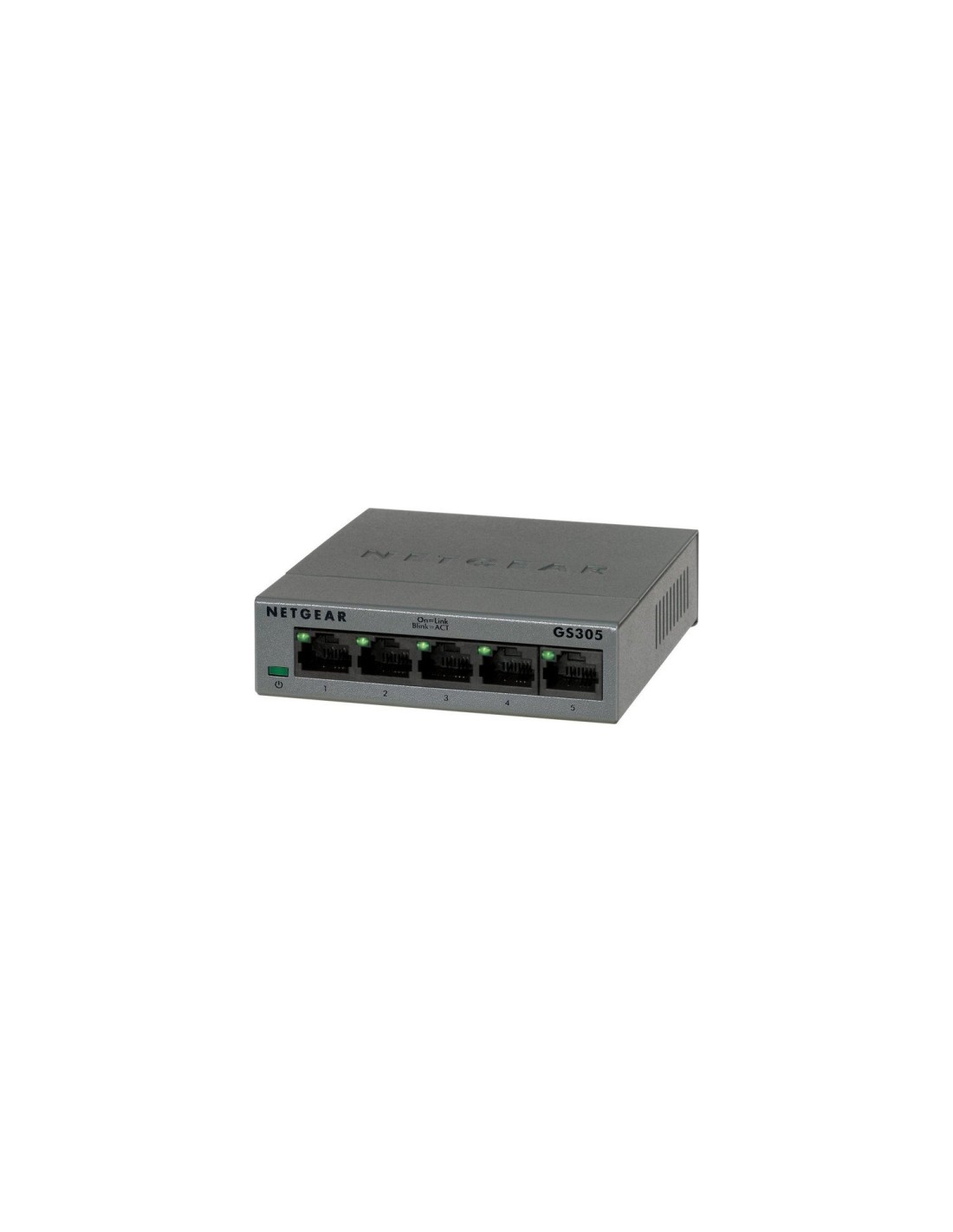 SWITCH NETGEAR GS305-300PES 5PTOS POE NEGRO GS305-100PES