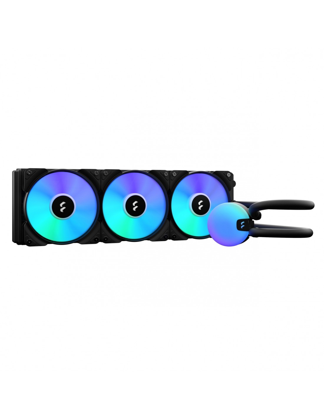Fractal Design Lumen S36 v2 RGB Procesador Sistema de refrigeración lÍ­quida todo en uno 12 cm Negro 1 pieza(s)