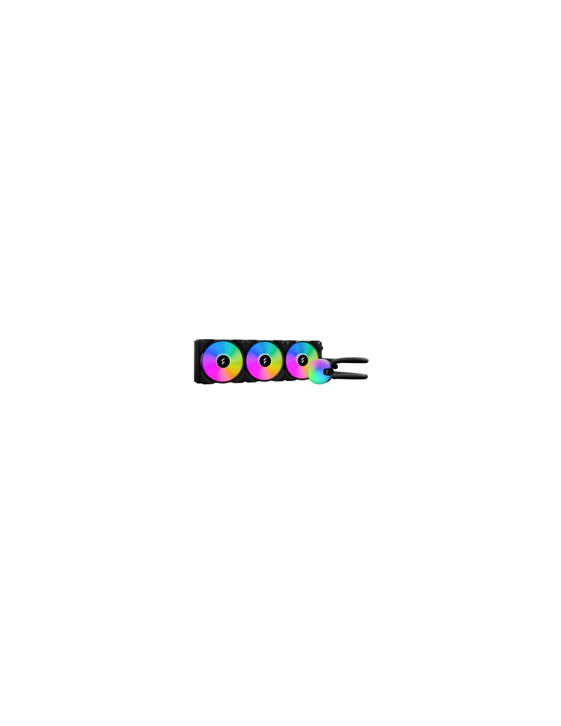 Fractal Design Lumen S36 v2 RGB Procesador Sistema de refrigeración lÍ­quida todo en uno 12 cm Negro 1 pieza(s)