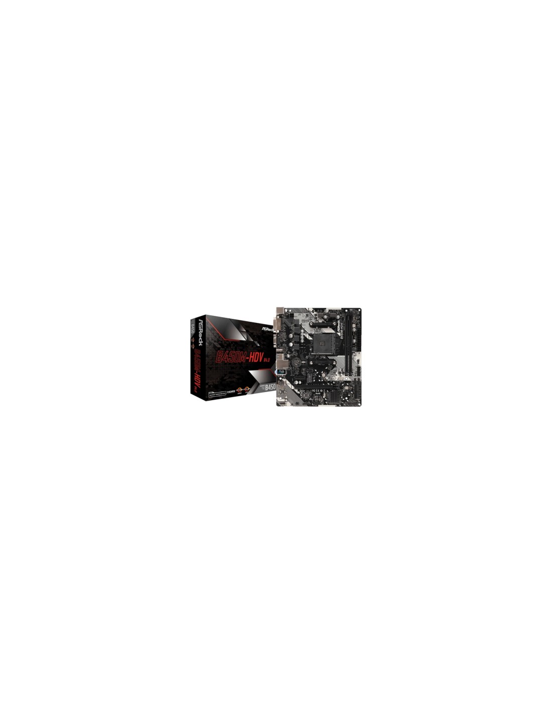 Asrock B450M-HDV R4.0 PLACA BASE AM4 AMD B450 HDV R4.0 MICRO ATX 90-MXB9N0-A0UAYZ