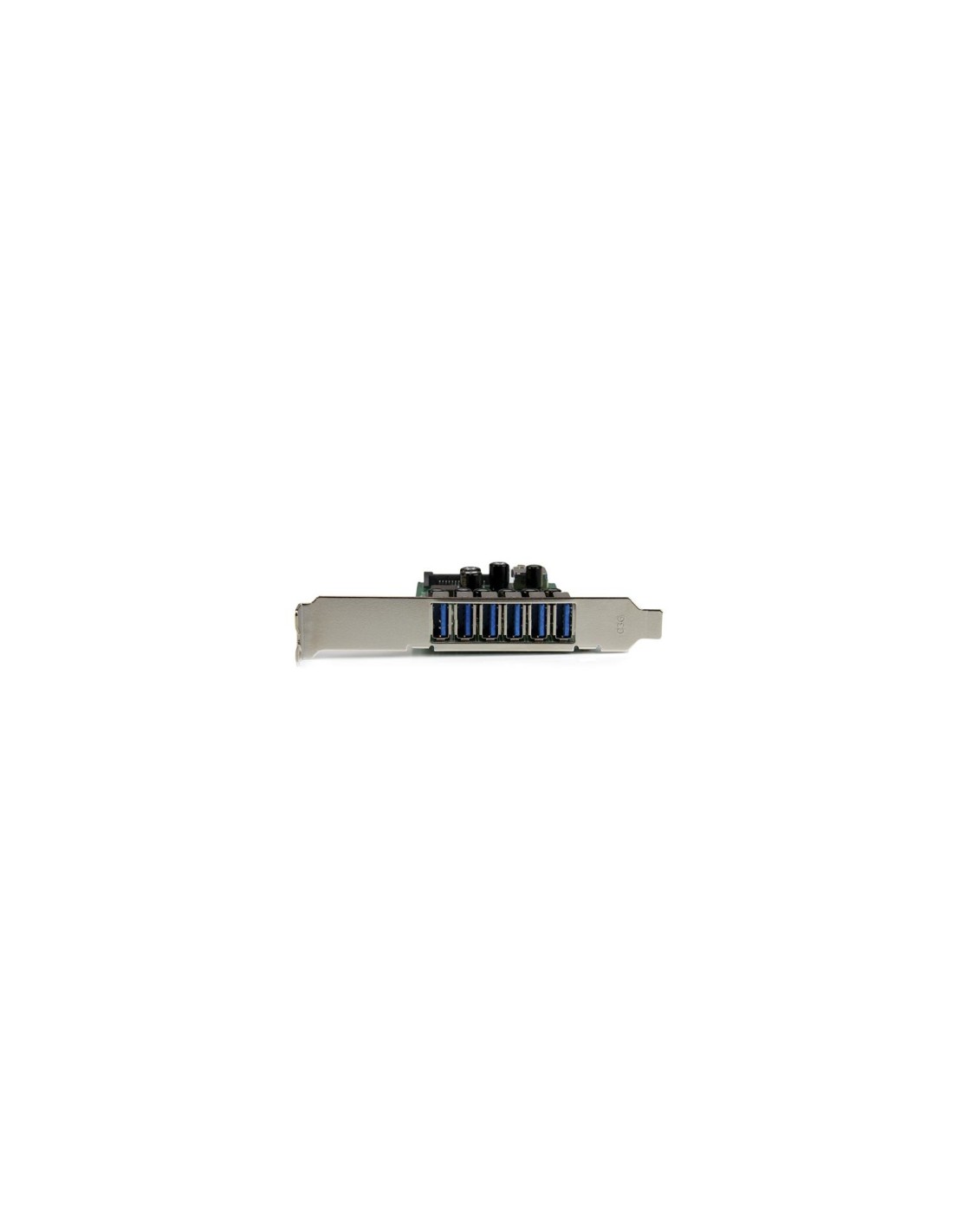 StarTech.com Adaptador tarjeta PCI Express de 7 puertos USB 3.1 con perfil bajo o completo