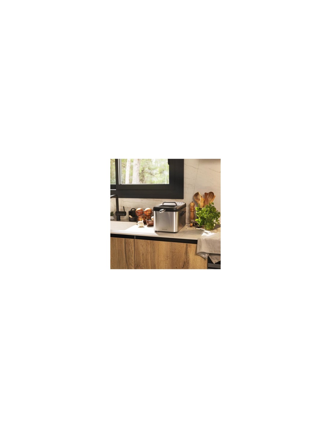Cecotec Cleanfry Luxury 4000 Sencillo 4,2 L Independiente 3270 W Freidora Negro, Acero inoxidable