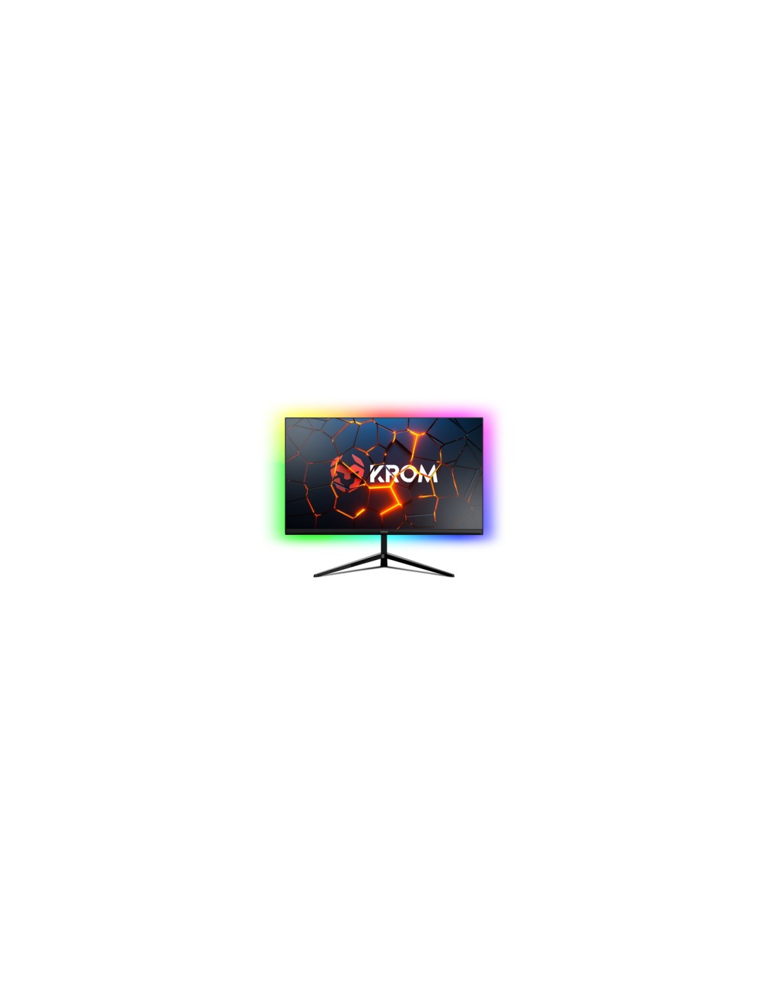 Krom Kertz pantalla para PC 60,5 cm (23.8") 1920 x 1080 Pixeles Full HD LED Negro