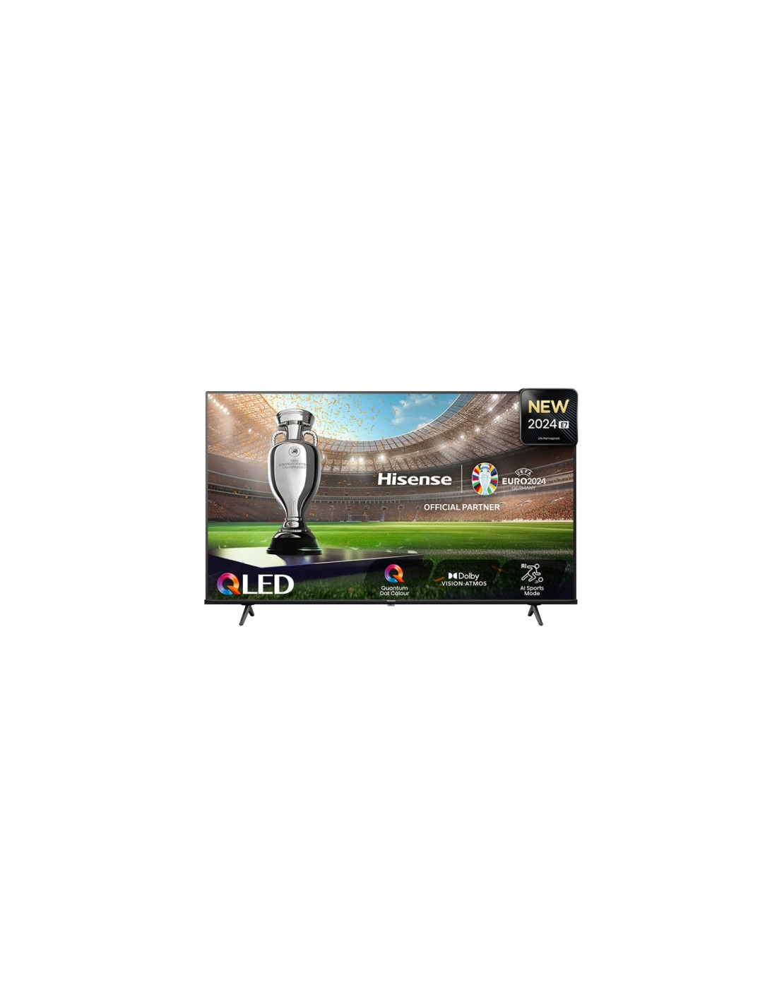 Hisense 43E77NQ Televisor 109,2 cm (43") 4K Ultra HD Smart TV Wifi Negro 275 cd / m²