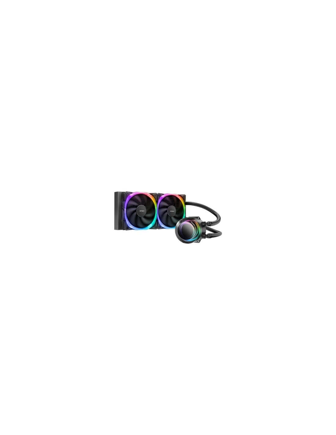 Antec VORTEX 240 ARGB Procesador Sistema de refrigeración líquida todo en uno Negro