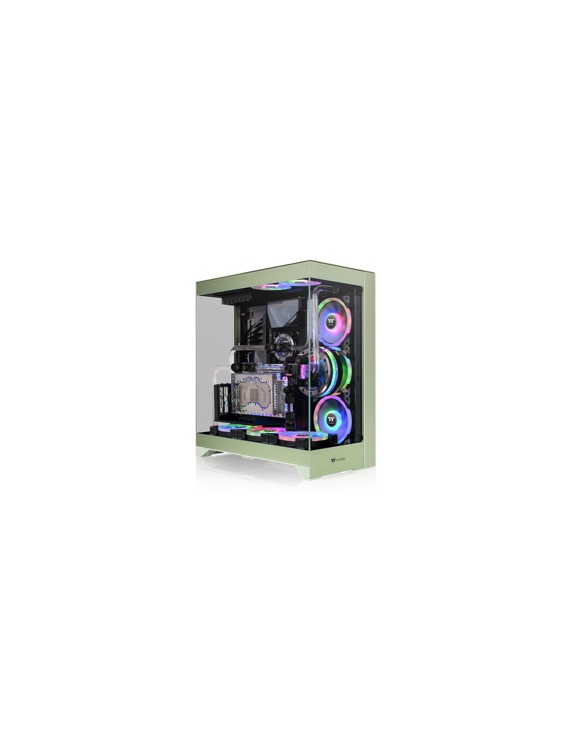 Thermaltake CTE E550 TG Midi Tower Verde
