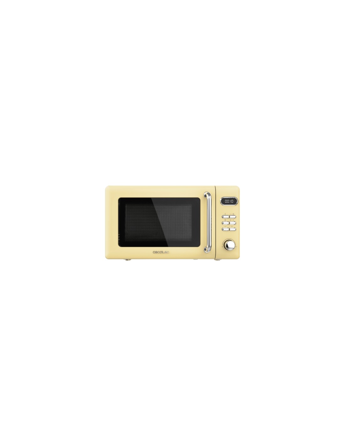 Cecotec 01713 microondas Amarillo Microondas con grill Encimera 20 L 700 W