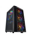 Mars Gaming MCMESH Caja torre gaming micro ATX 3x ventilador FRGB negro