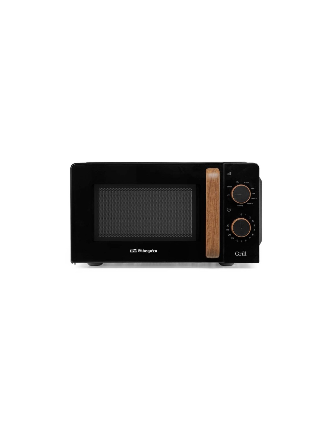 Orbegozo MIG 2140 Negro, Madera Microondas con grill Encimera 20 L 700 W