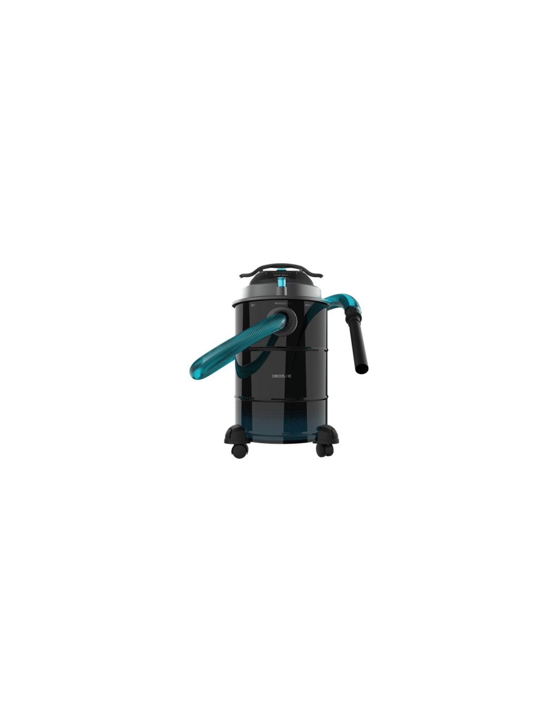 Cecotec Conga Ash 6000 EasyGo Home XL 1500 AW 30 L Negro, Turquesa