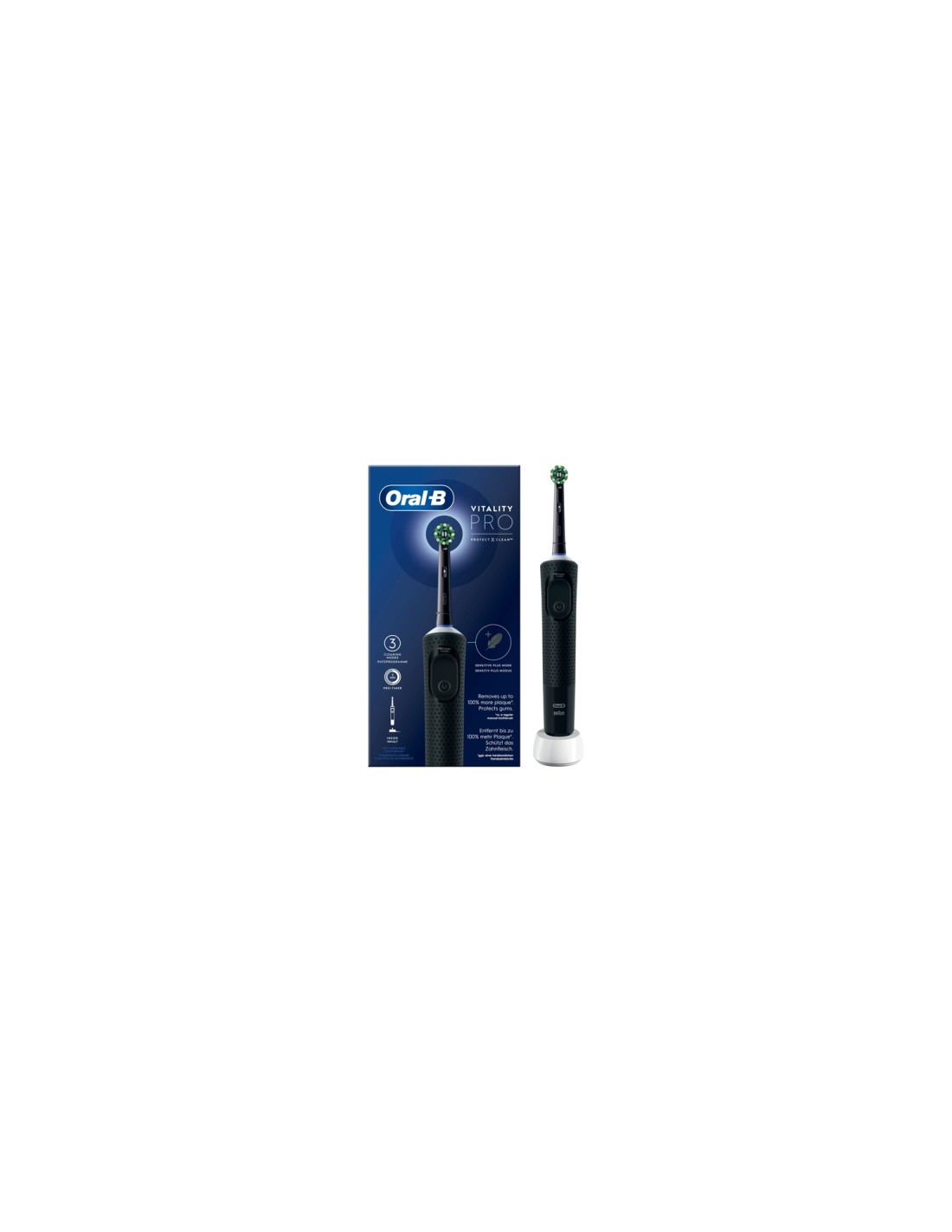 Oral-B Vitality Pro Adulto Cepillo dental giratorio Negro