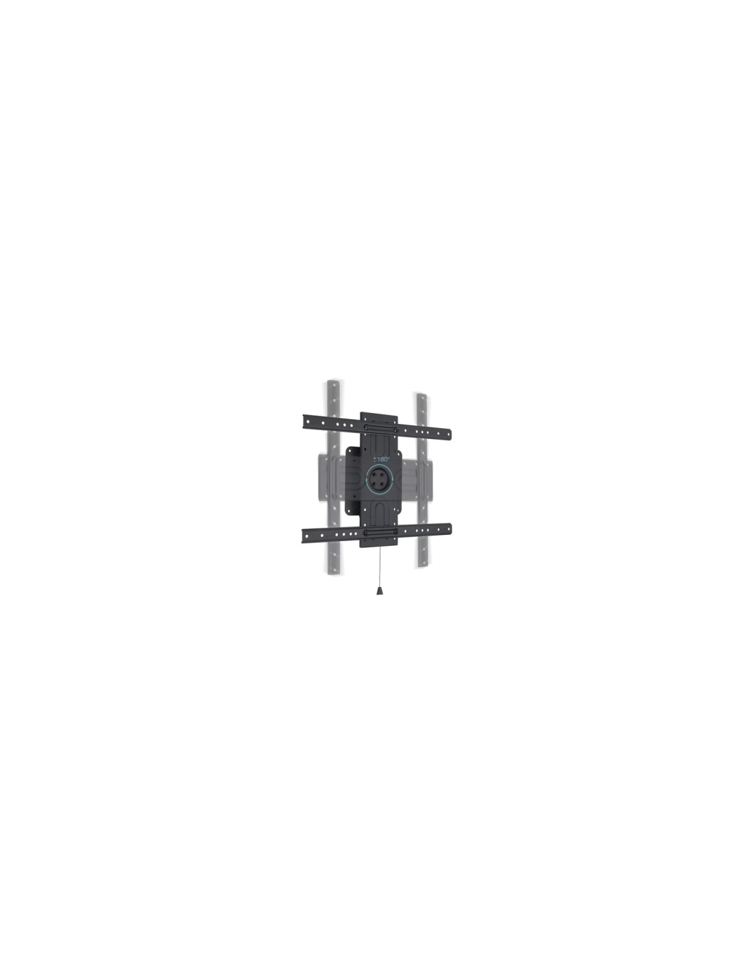 TooQ Soporte de Pared Rotación 360° para Pantallas 37" - 80", Negro