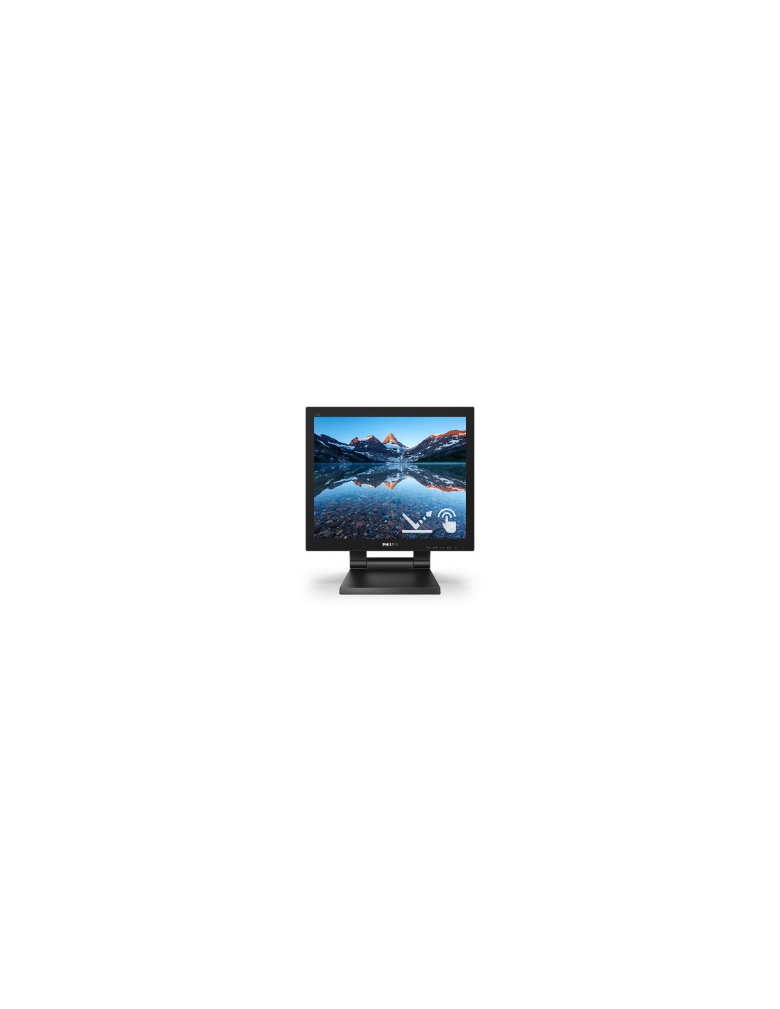 Philips 172B9TL/00 pantalla para PC 43,2 cm (17") 1280 x 1024 Pixeles Full HD LCD Pantalla táctil Negro
