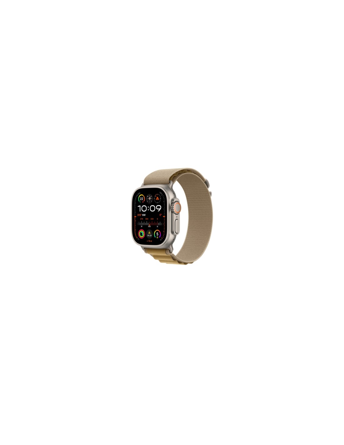 Apple MXN13ZM/A Accesorios para dispositivos vestibles inteligentes Grupo de rock Bronceado Poliéster, Spandex, Titanio