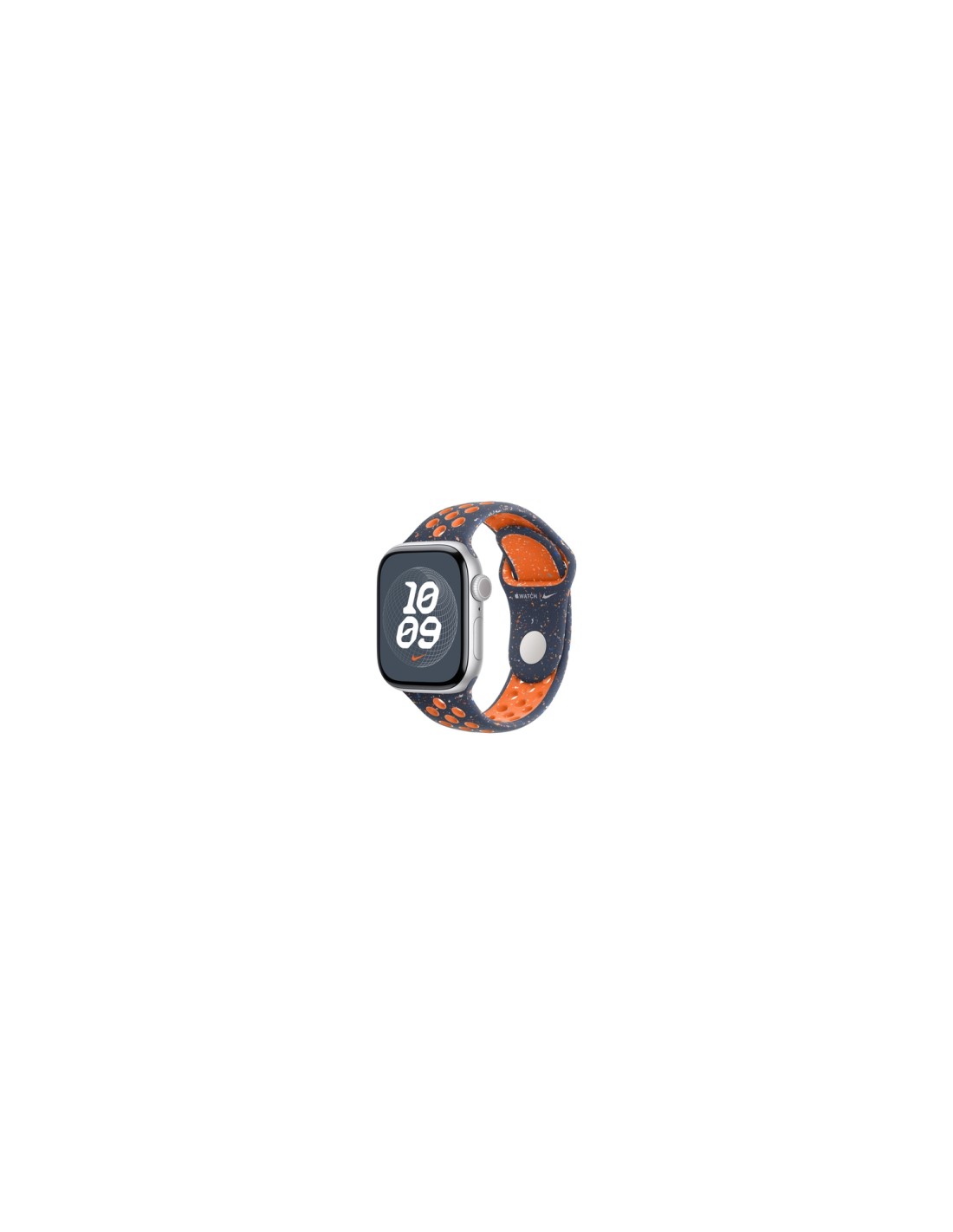 Apple MYJX3ZM/A Accesorios para dispositivos vestibles inteligentes Grupo de rock Azul, Naranja Fluoroelastómero