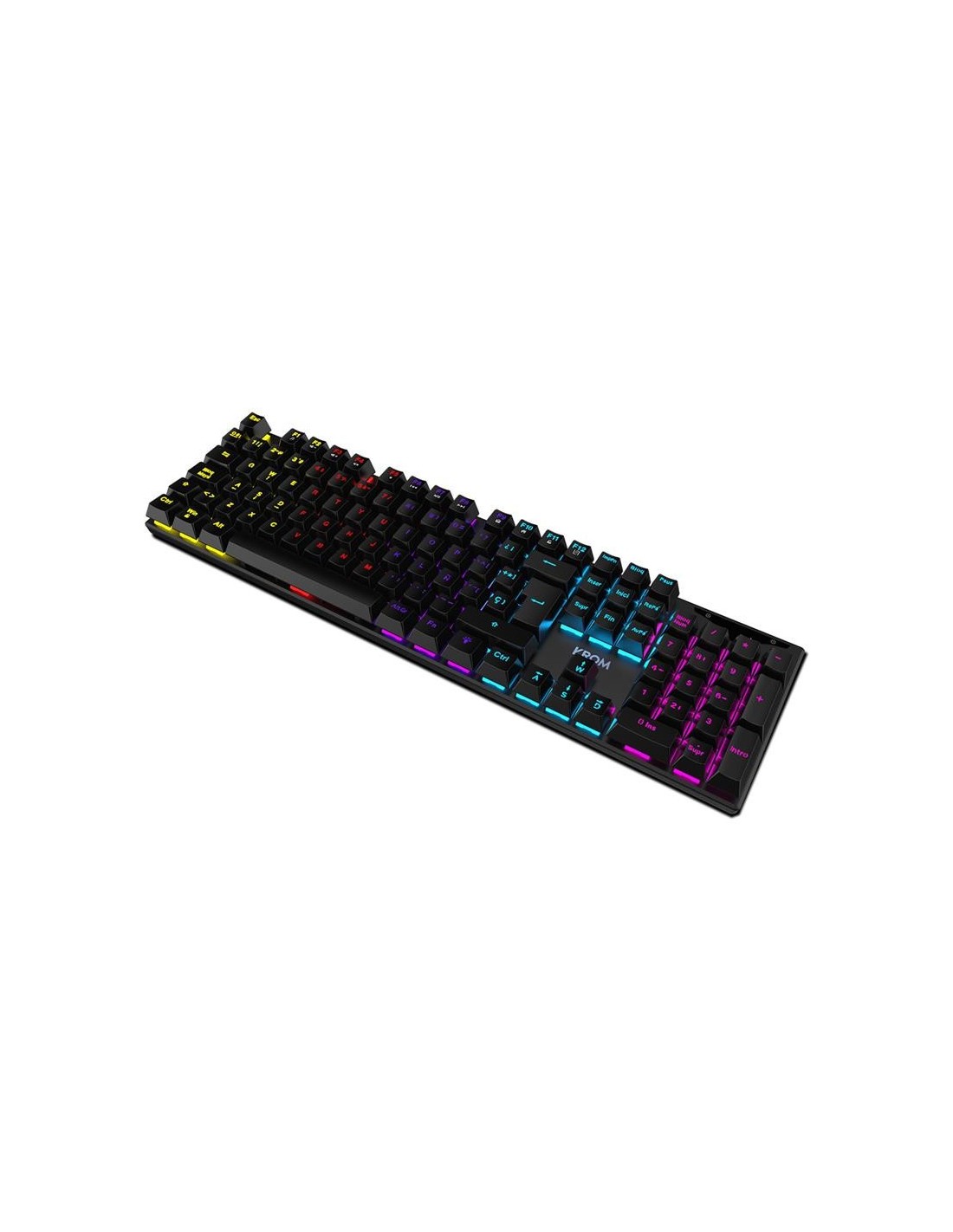 TECLADO GAMING KROM KASIC MECANICO USB RGB