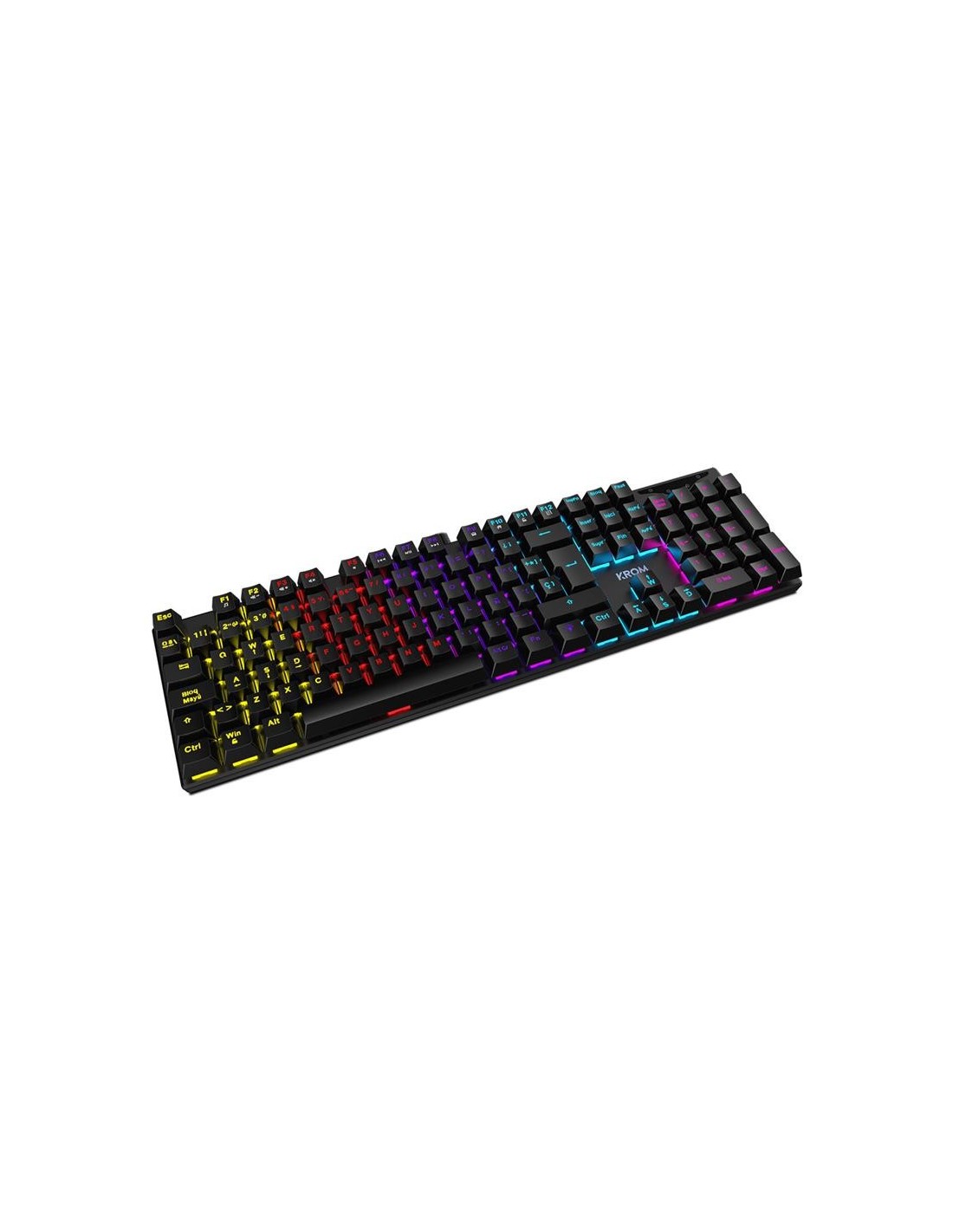 TECLADO GAMING KROM KASIC MECANICO USB RGB