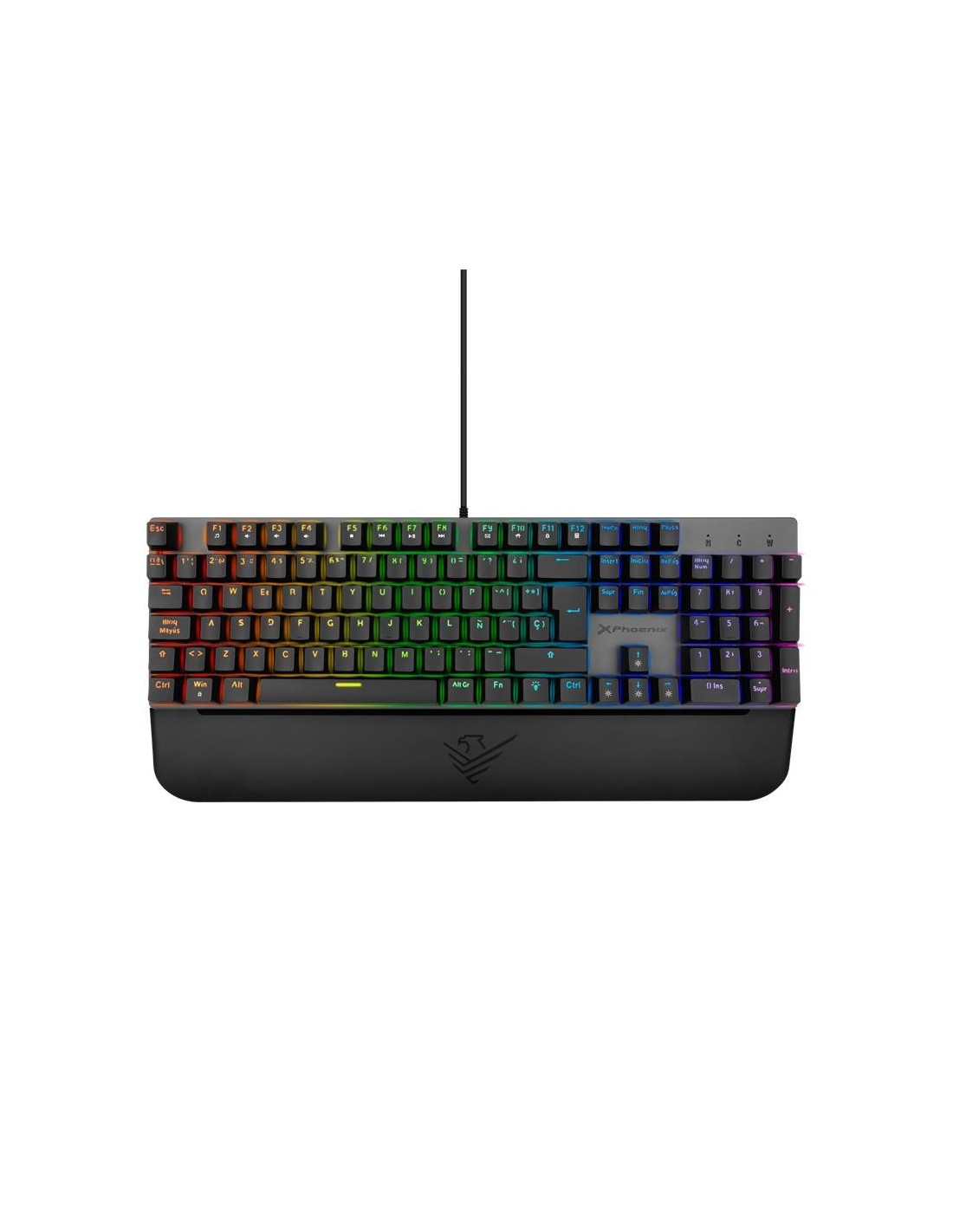 TECLADO PHOENIX MK1 ELITE MECANICO GAMING USB RGB