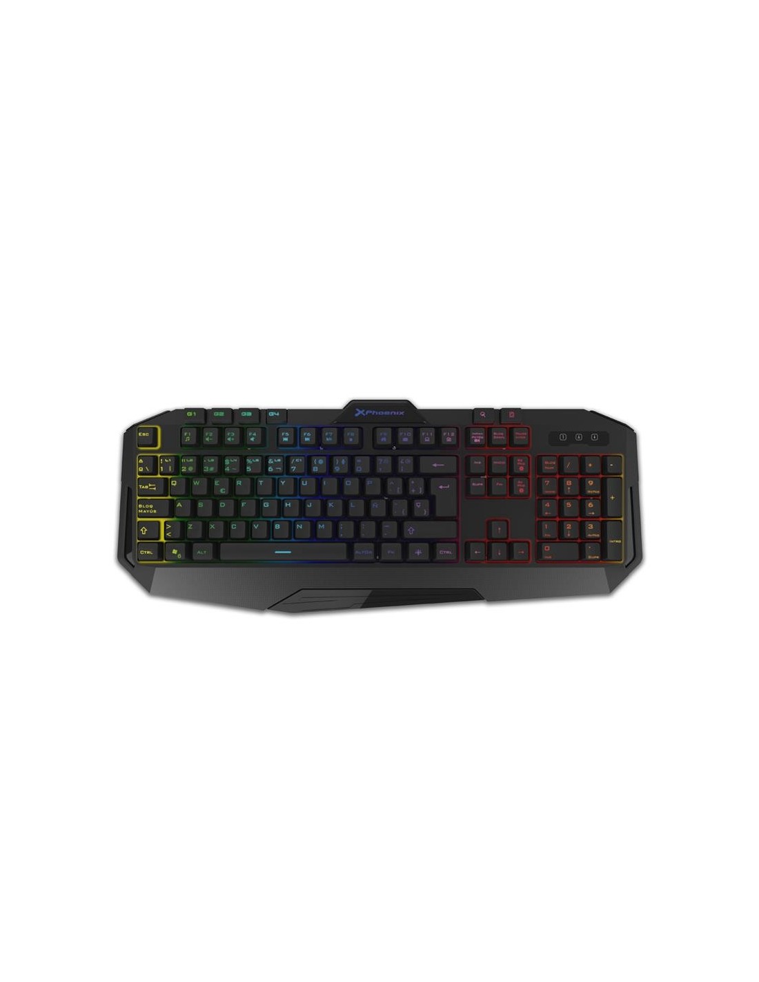 TECLADO PHOENIX GAMING USB RGB