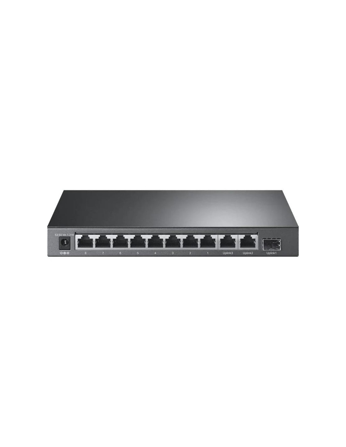 SWITCH TP-LINK GIGABIT 8 PUERTOS + 3 POE+ TL-SL1311P