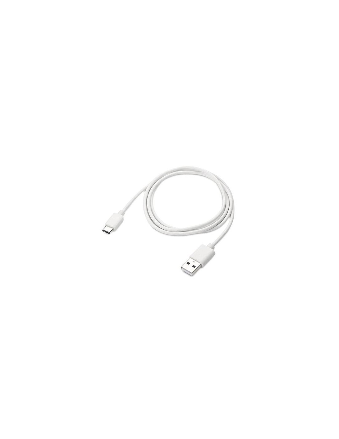 CABLE USB USB-C MACHO A USB A MACHO 0.5M 3A WHITE