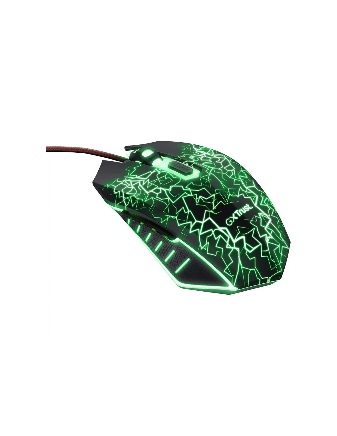 RATON TRUST GAMING GTX 105X IZZA  USB 400DPI RGB BLACK