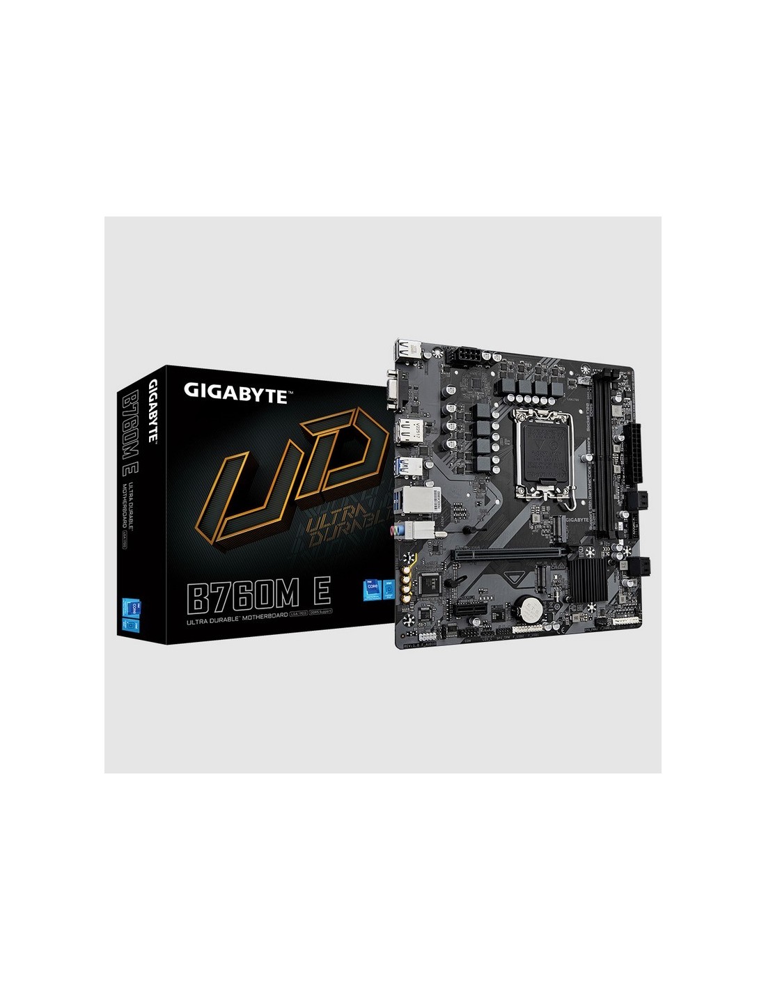 PLACA BASE GIGABYTE B760M-E DDR5 MATX HDMI +DP + VGA