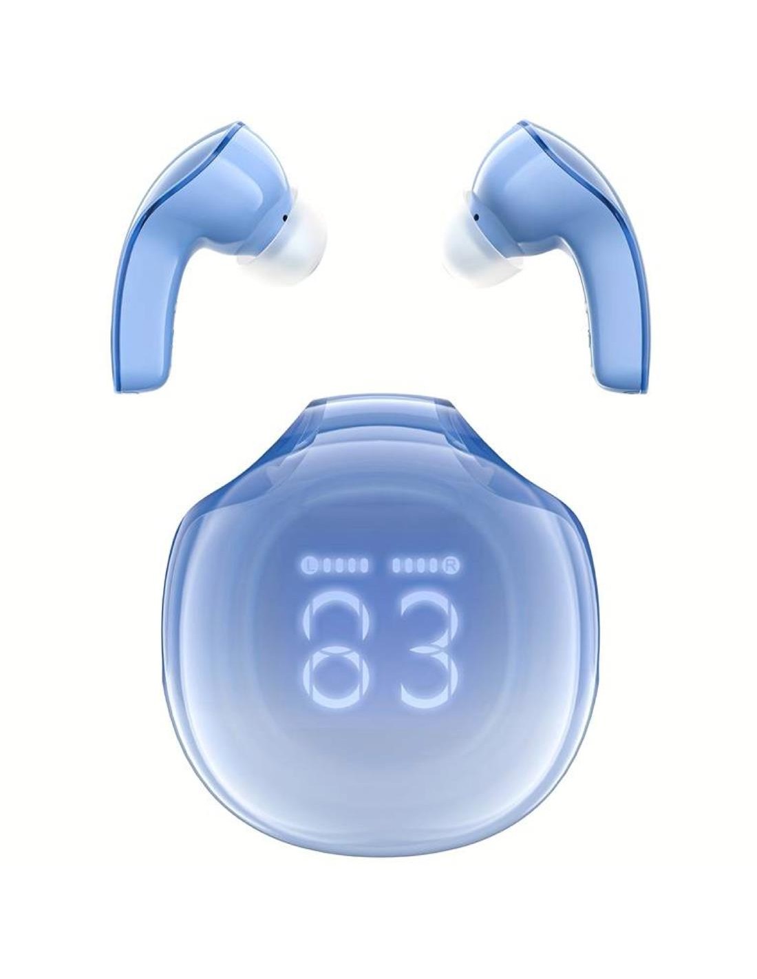 Acefast T9 Crystal  Auricular Bluetooth Glacier Blue