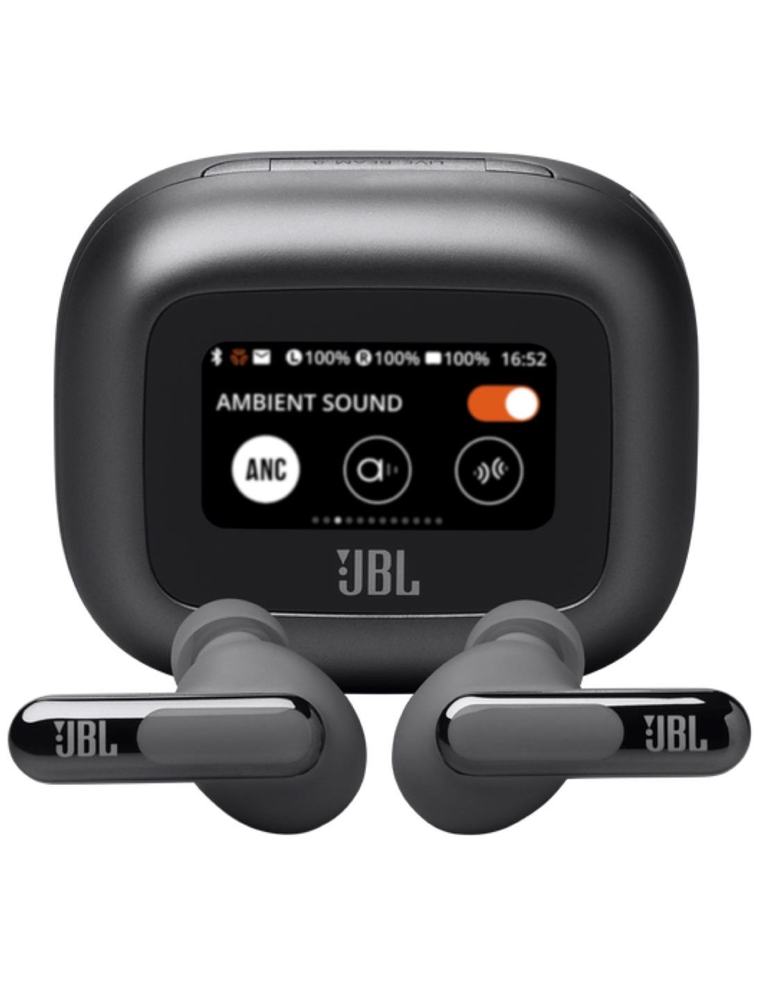 JBL Live Beam 3 Auricular Bluetooth con CancelaciÃ³n de Ruido y pantalla Negro