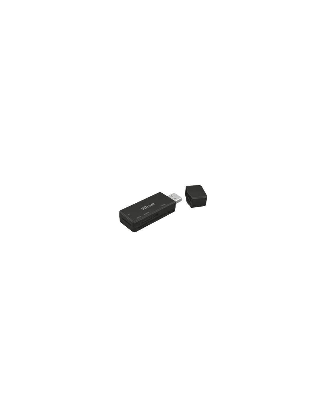 TRUST NANGA LECTOR DE TARJETAS USB 3.0 NEGRO 21935