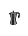 CAFETERA MONIX VITRO NOIR CAPACIDAD 12 TAZAS ALUMINIO CON RECUBRIMIENTO ANTIADHERENTE MANGO ERGONÍ?MICO NEGRO MATE M640012