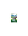 Philips Pilas Recargables 700mAh AAA HR03 Pack 4 Unidades R03B4A70/10