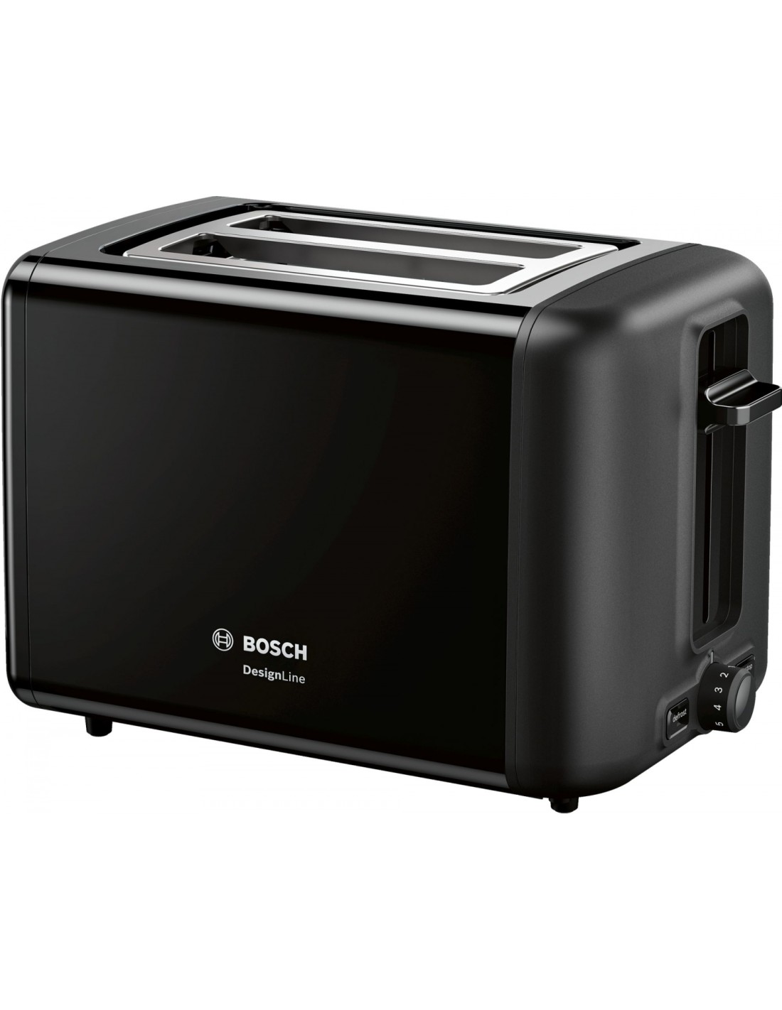Bosch TAT3P423 tostadora 2 rebanada(s) 970 W Negro