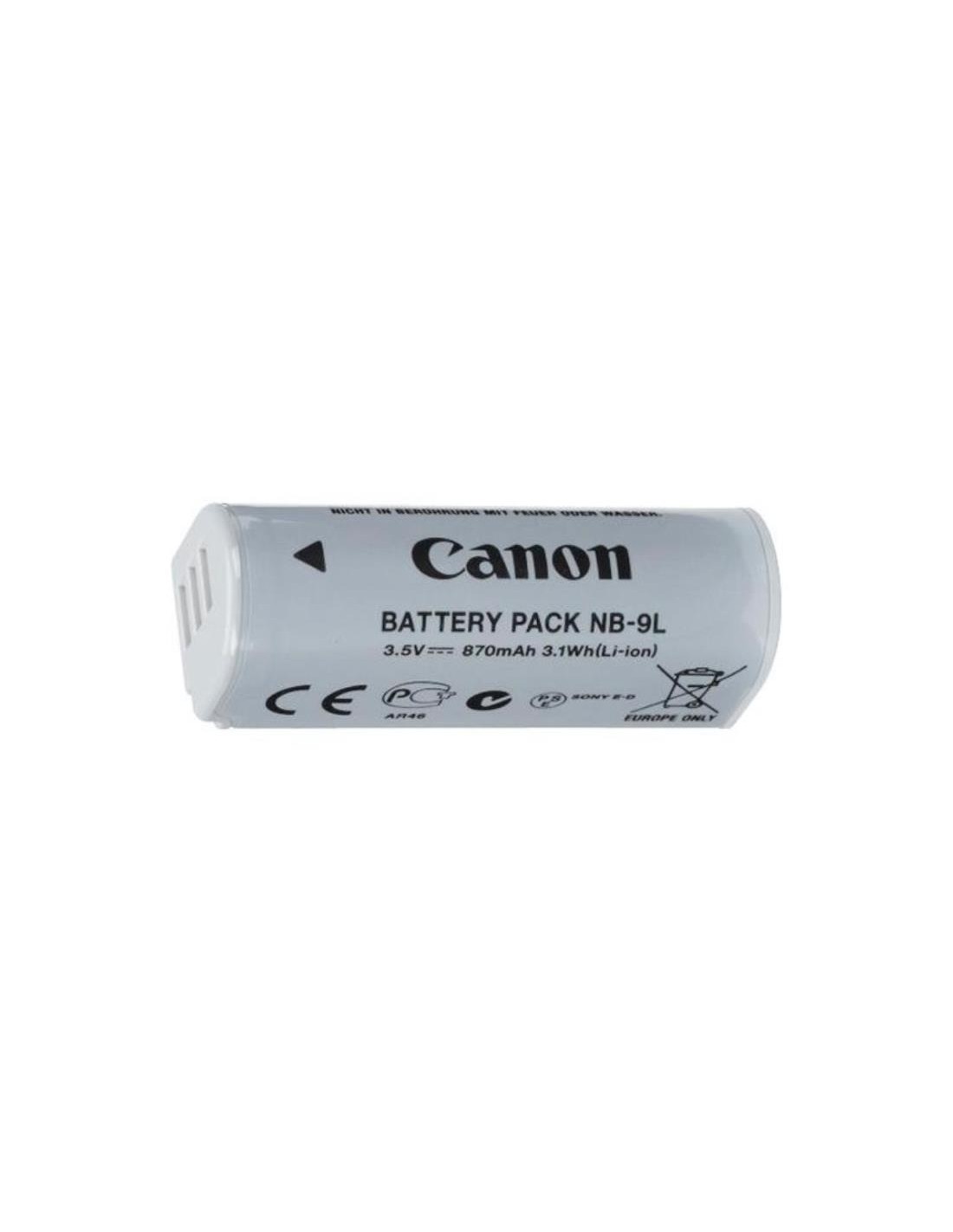 CANON NB-9L BATERÃA (IXUS 500HS, 510HS, 1000HS, 1100HS)