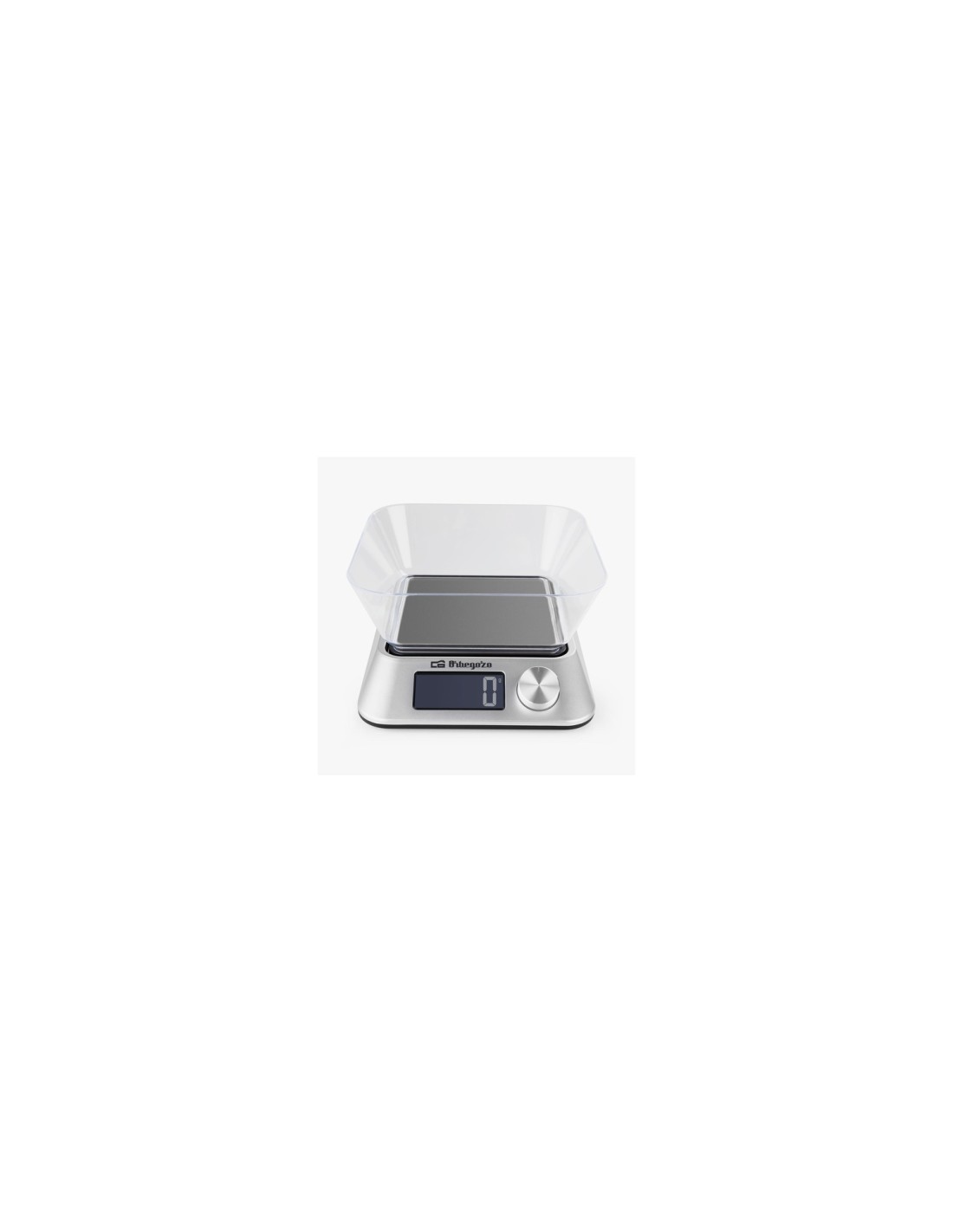 Orbegozo PC 1030 Plata Encimera Rectángulo Báscula electrónica de cocina