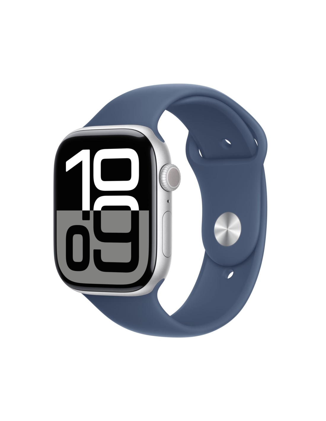 Apple Watch Series 10 OLED 46 mm Digital 416 x 496 Pixeles Pantalla táctil Plata Wifi GPS (satélite)