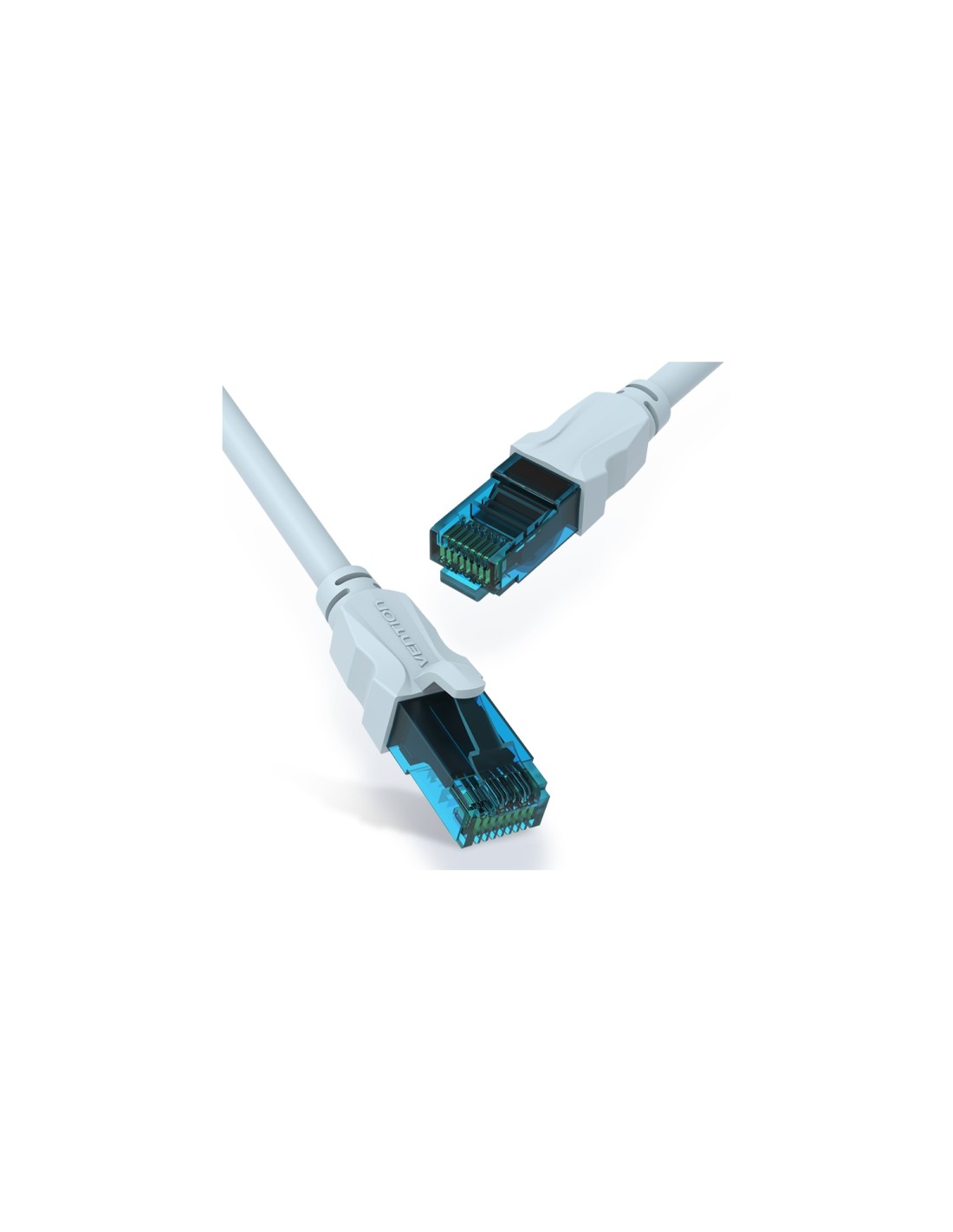 Vention Cable de Red RJ45 UTP VAP-A10-S100 Cat.5e/ 1m/ Azul y Negro