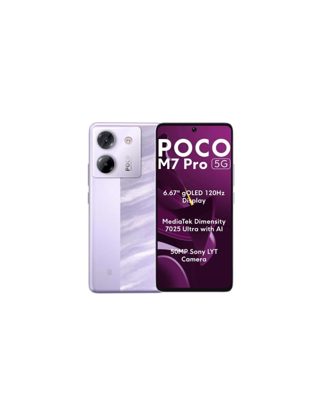 POCO M7 Pro 5G 8/256Gb Purpura Smartphone