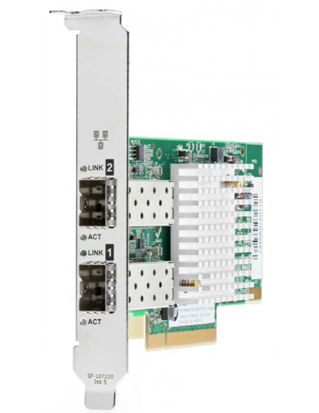 Tarjeta ethernet hewlett packard enterprise 10Gb 2-port 562SFP+ Interno fibra 20000 Mbit/s 727055-B21