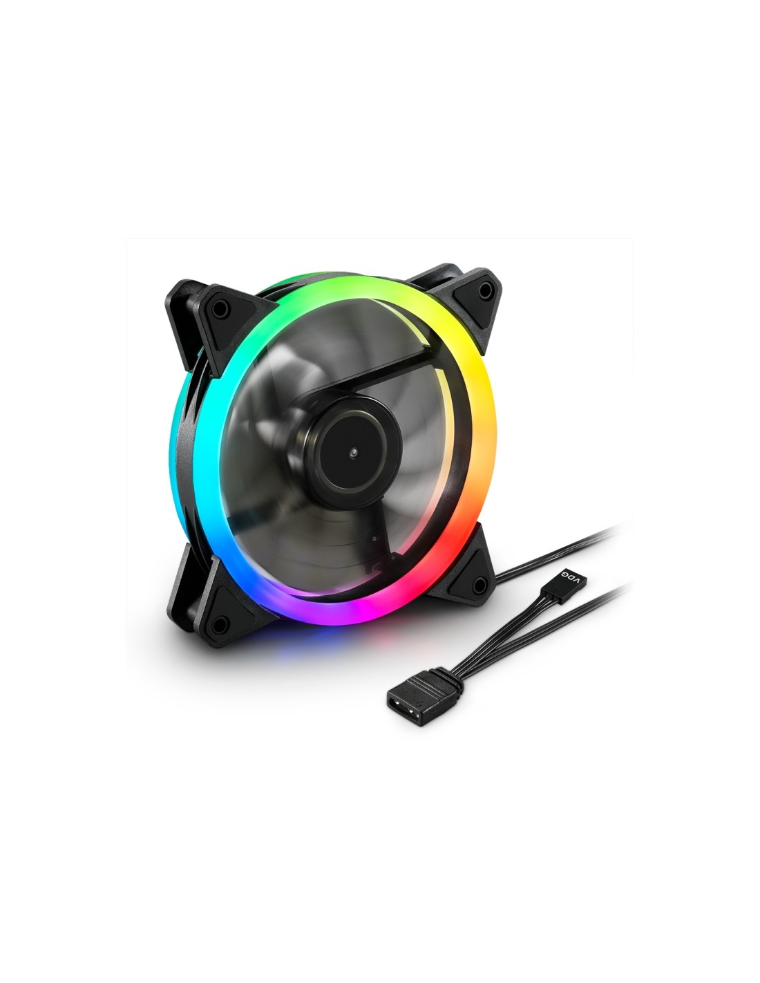 Sharkoon SHARK Blades RGB Ventilador caja 12cm iluminacion multicolor