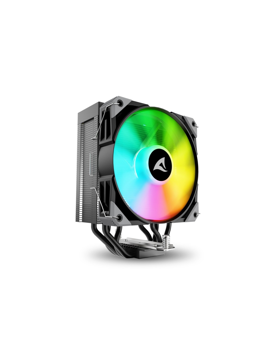 Sharkoon A40 RGB Procesador Refrigerador de aire 12 cm Negro 1 pieza(s)