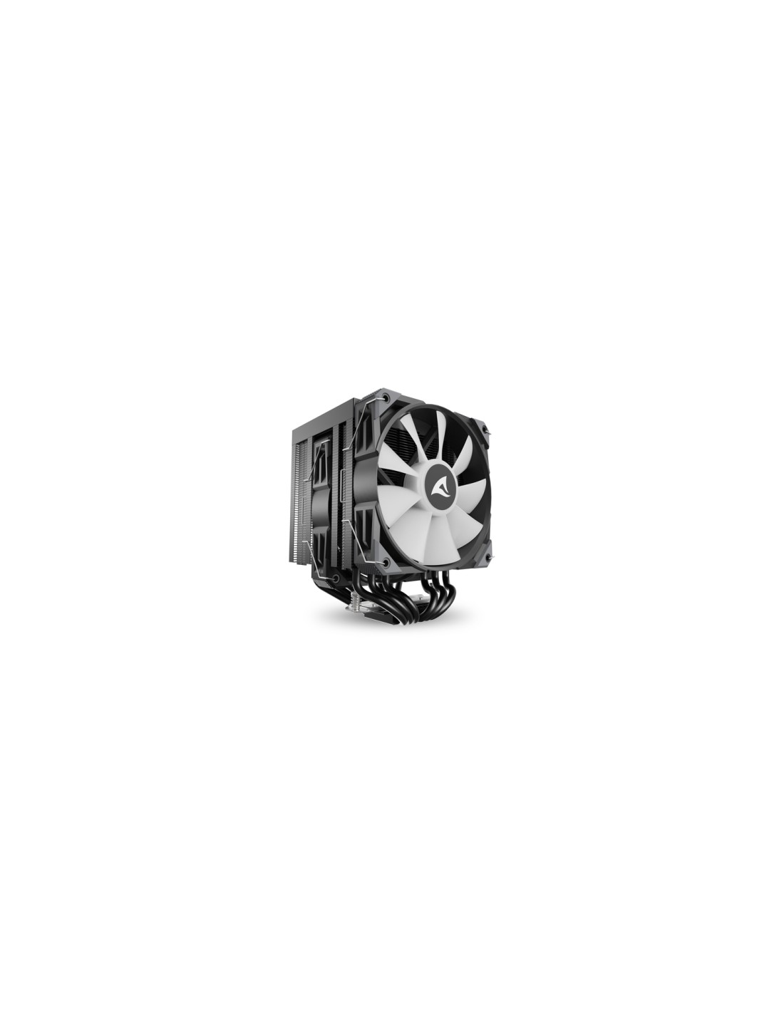 Sharkoon A60 RGB Procesador Refrigerador de aire 12 cm Negro 1 pieza(s)