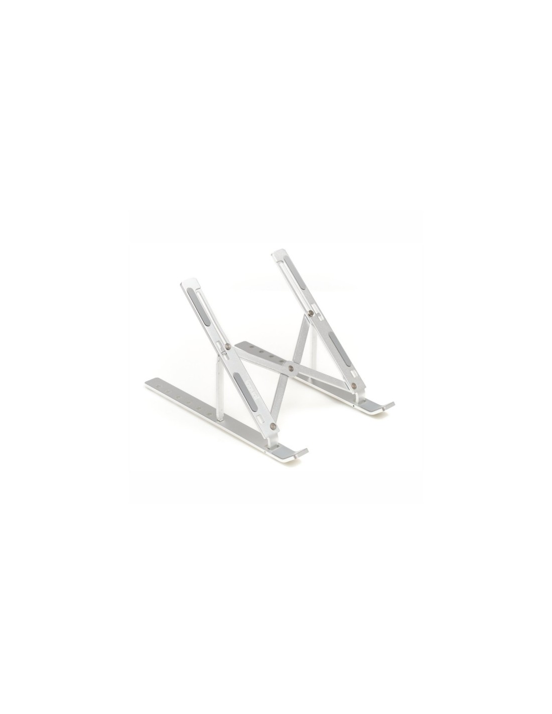iggual Soporte portátil plegable aluminio plata 17