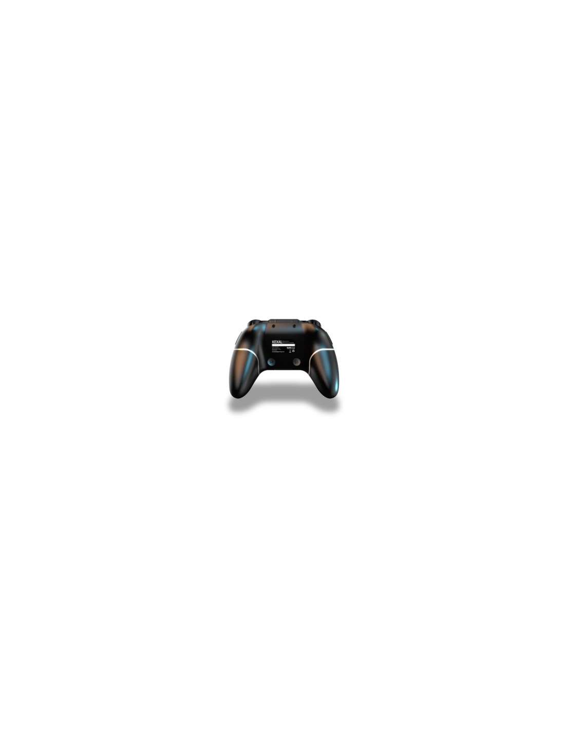 Krom KEXAL Negro, Rojo, Blanco Bluetooth/USB Gamepad Analógico/Digital Android, Nintendo Switch, PC, iOS